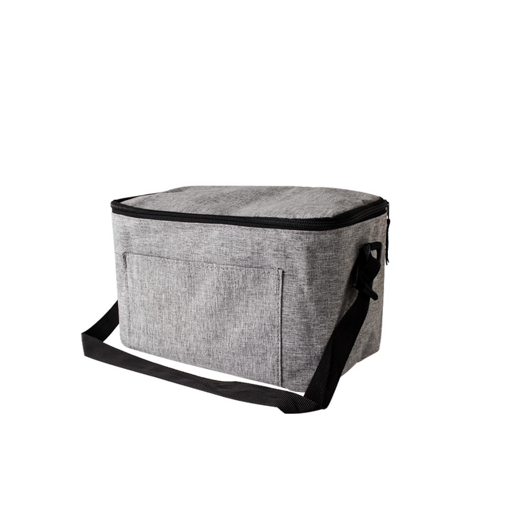 Bolsa Térmica de Nylon 9 Litros 15024 | com bolso frontal e alça ajustável.