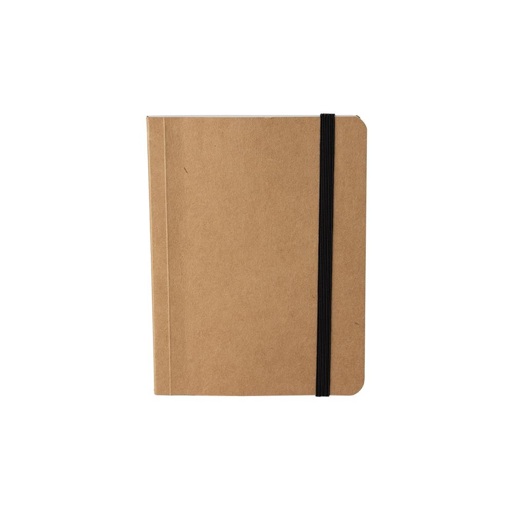 Caderneta em Kraft sem Pauta 15030 | Contém aproximadamente 70 folhas brancas sem pauta.